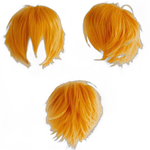 Unisex Fluffy Straight Anime Wig