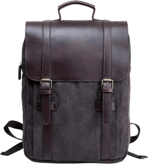 Canvas Backpack for Women, Men, Missionary | Matthew Backpack, Outdoor Travel Rucksack, Laptop Bag, Temple Bag Gift for Elder or Sister