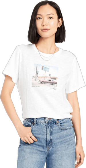 Old Navy Women's Everywear Graphic T-Shirt