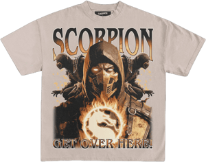 Scorpion Mortal Kombat Heavyweight Tee