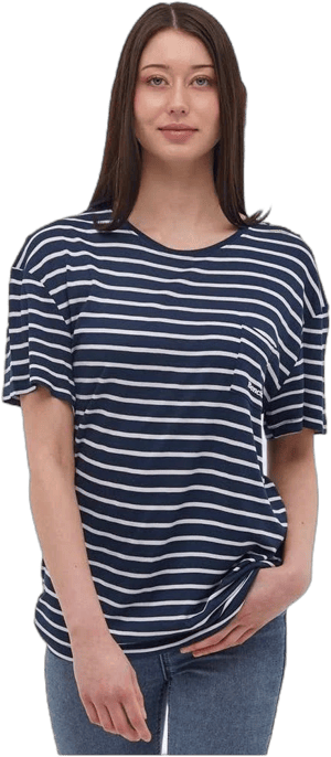 Bench. Women's Nouria Striped Pocket Tee