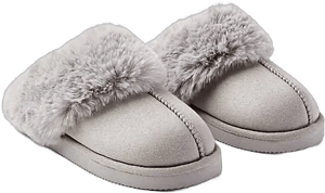 Loft Women's Faux Fur Lined Slippers