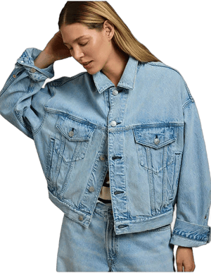 AE77 Premium Oversized Denim Jacket