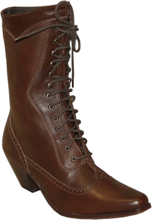 Rawhide by Abilene 8" Victorian Lace-Up Womens Boots