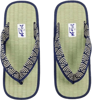 Tradi Zori Flip Flops Seigaiha