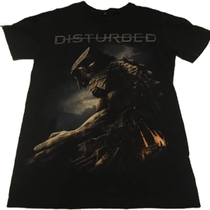 Disturbed Black Band Vintage T Shirt