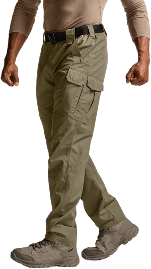 CQR Men's Lightweight Water Resistant Ripstop Tactical Pants