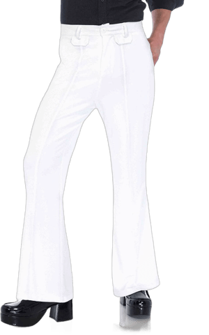 1970s Disco Bell Bottom Pants