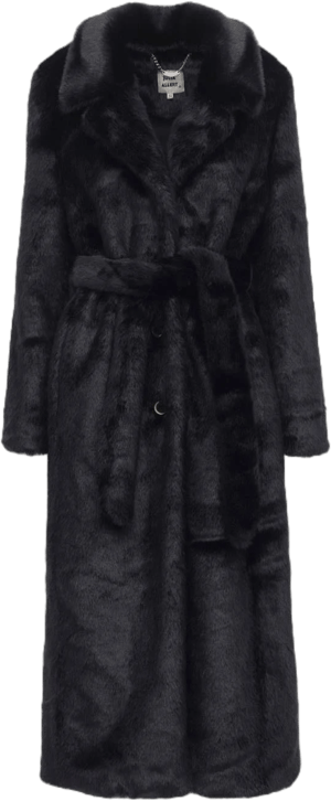 Julia Allert Women's Demi-season Faux Fur Coat