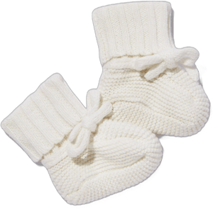 Cotton On Kids Organic Knit Booties