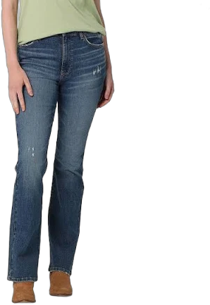 Wrangler Women's High-Rise Bootcut Jeans