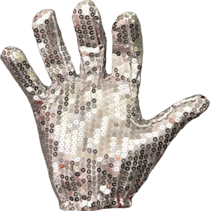 Christmas Central Unisex Sequin Halloween Gloves