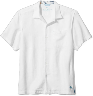 Tommy Bahama Men's Sea Glass Linen Camp Shirt