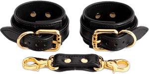 Leather handcuffs Black, Bondage cuffs BDSM bracelet Bdsm-gear BDSM harness, Mature, Bondage cuffs, BDSM gear for women, Luxury cuffs