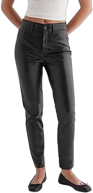 Express Women's High Waisted Faux Leather Skinny Pants