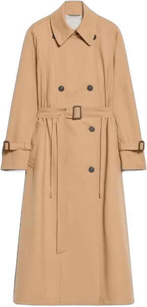 Weekend Max Mara Wool-Blend Trench Coat