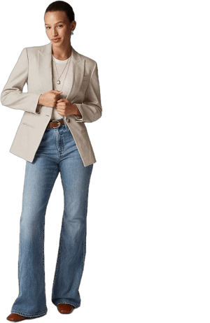 J.Crew Women's Alexandra Stretch Linen Blend Blazer