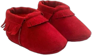 Funcee Cute Kids Baby Boys Girls Tassel Leather Shoes Toddler Moccasin Soft Crib Shoes, Infant Girl's, Size: One size, Red