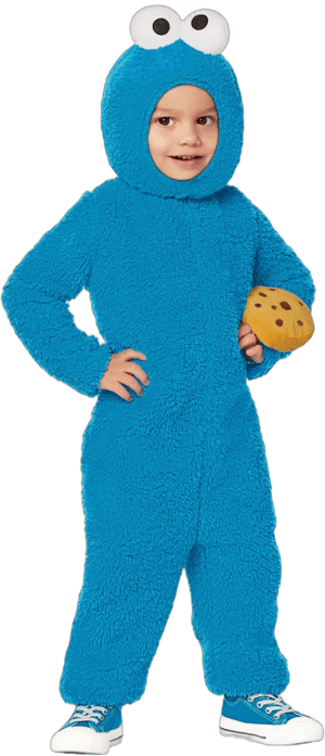 Sesame Street Cookie Monster Jumpsuit Costume