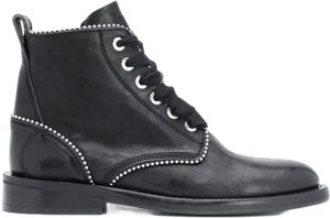 Zadig & Voltaire Laureen Roma Patent Leather Ankle Boots