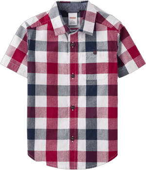 Gymboree Boys American Cutie Plaid Poplin Button Up Shirt