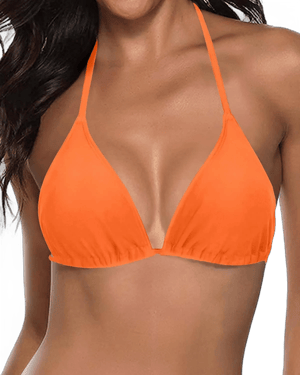 Tempt Me Women's Triangle String Bikini Top