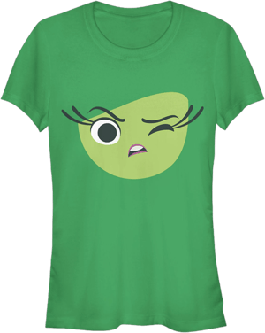 Girl's Inside Out Junior's Disgust Halloween T-Shirt