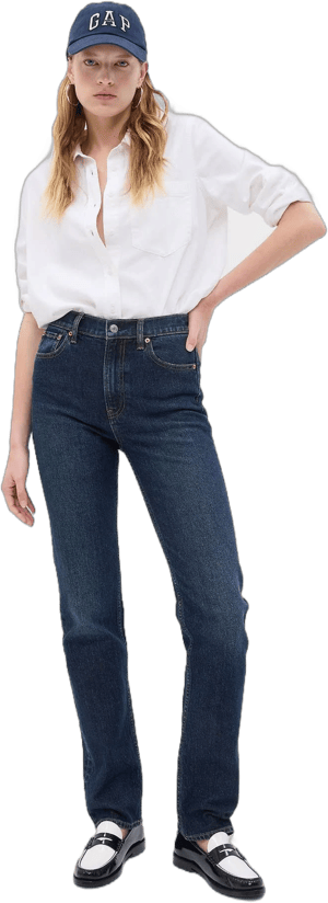 Gap Women's High Rise '90s Straight Jeans