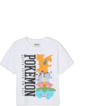 Pokémon Drop Shoulder Short Sleeve Tee