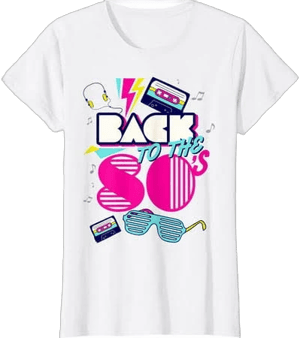 PRINI Women's Back to 80's Graphic T-Shirt