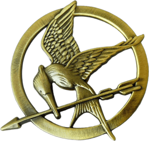 The Katniss Everdeen Mockingjay Pin Brooch Badge