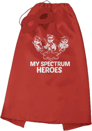 My Spectrum Heroes Super Hero Cape and Mask