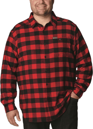 Columbia Men's Cornell Woods Flannel Long Sleeve Shirt