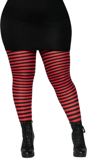 Leg Avenue Women's Striped Nylon Tights