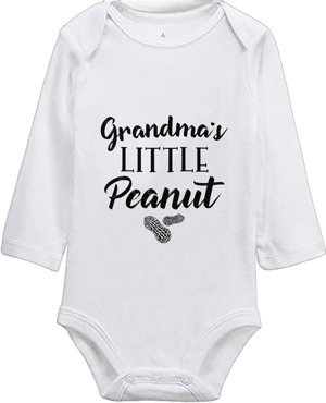 Grandma's Onesie Newborn Baby Outfits Unisex Baby Boy Girl Romper Funny Baby Jumpsuit Long Sleeve Infant Bodysuits 0-18M