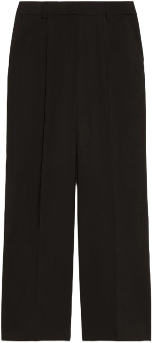 Weekend Max Mara Woollen Cloth Palazzo Trousers