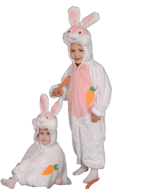 Dress Up America Cozy Little Bunny Costume Set