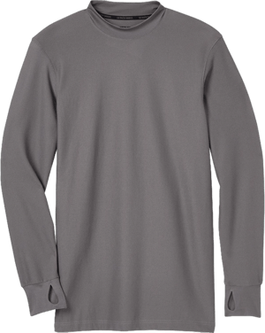 Duluth Trading Company Men's Buck Naked Mock Neck Base Layer