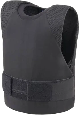 Stealth NIJ Level IIIA Bullet Proof Vest + Stab & Spike Level I (Black)