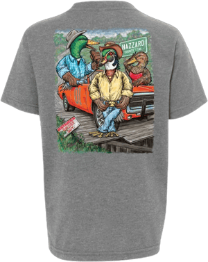 Combat Waterfowl Youth Ducks of Hazard Tee