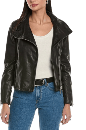 AllSaints Women's Ellis Leather Biker Jacket