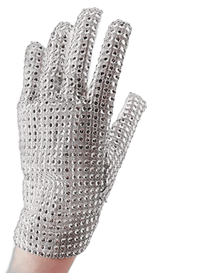 FFtto Handmade Rhinestone Gloves