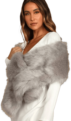 Lulus Faux Fur Stole