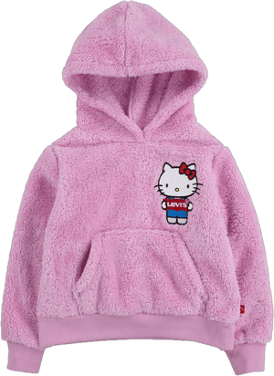 Levi's Girls' Hello Kitty Sherpa Hoodie