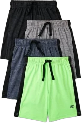 Russell Boys 4-Pack Year Round Shorts