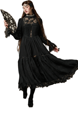 Linennaive Beverly 31 Victorian Linen Dress