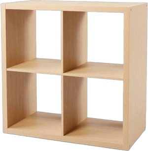 Brightroom 4 Cube Organizer