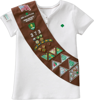 Girl Scouts Brownie Sash