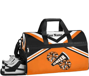 Personalized Cheer Duffel Bag Cheerleader Weekender Overnight Bag Custom Name Team Gift Lightweight Gymnastics Dance Bag Waterproof Sport Gym Travel