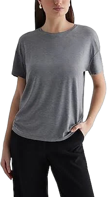 Express Women's Supersoft Relaxed Crew Neck Tee